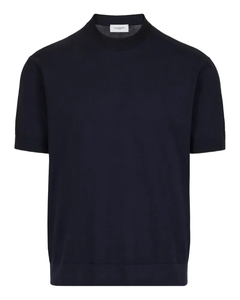 Paolo Pecora Milano cotton sweater - Blau Blau
