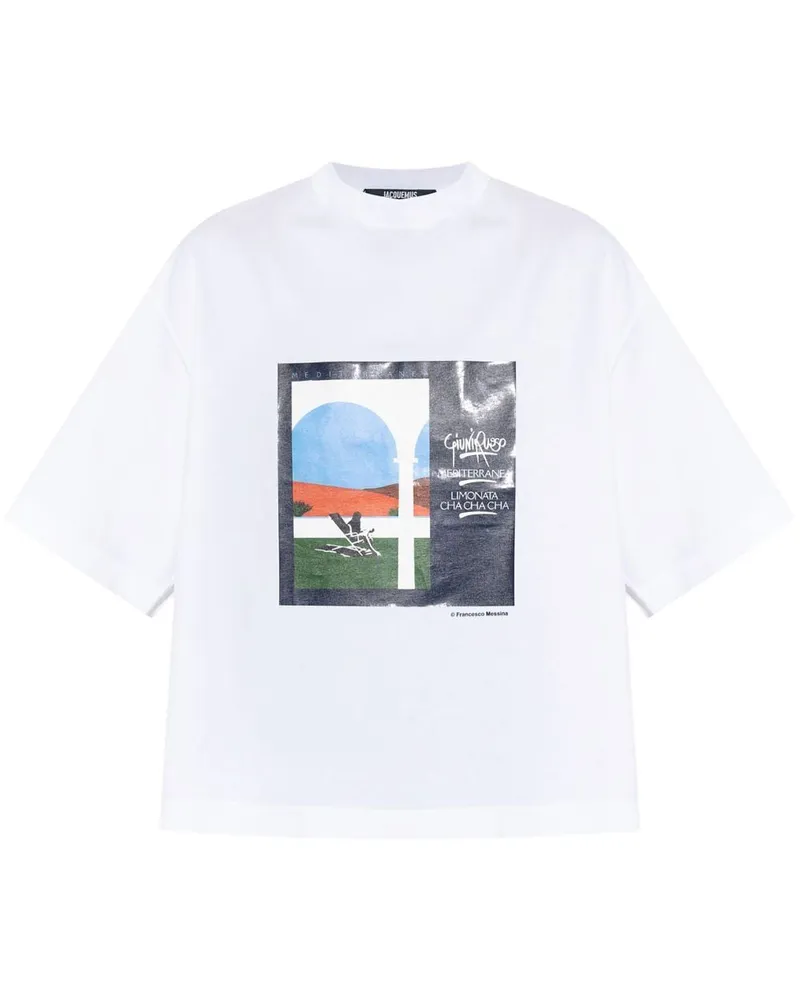 Jacquemus Le Scesa T-Shirt - Weiß Weiß