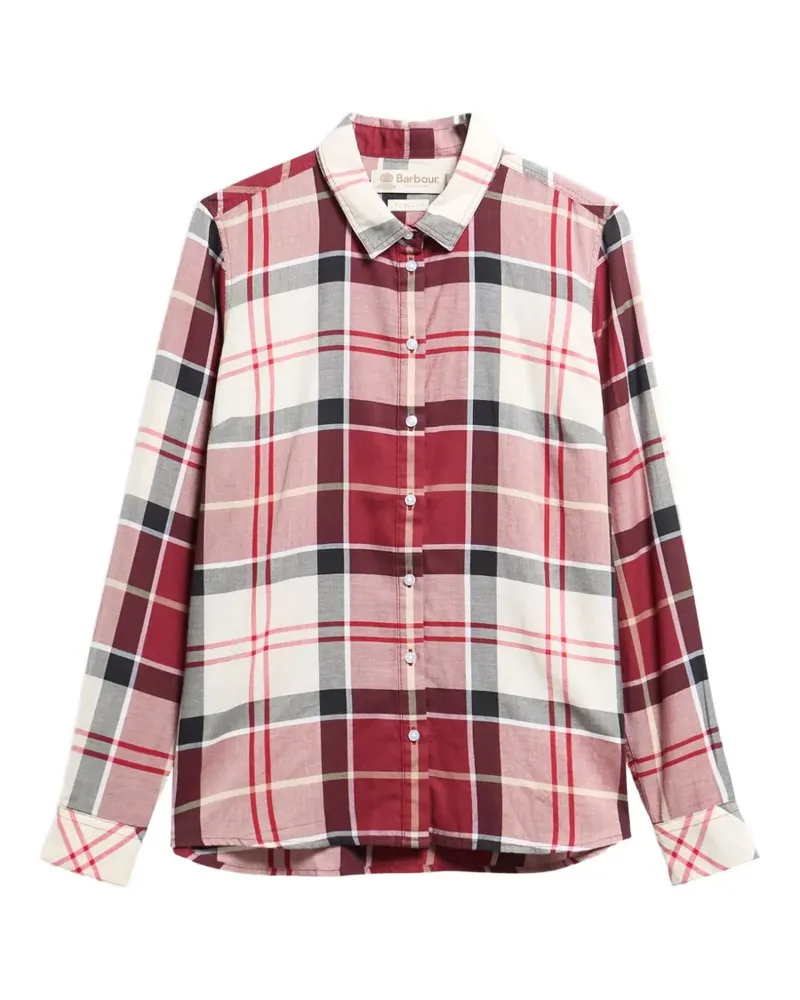 Barbour Bredon regular long-sleeved shirt - Rot Rot