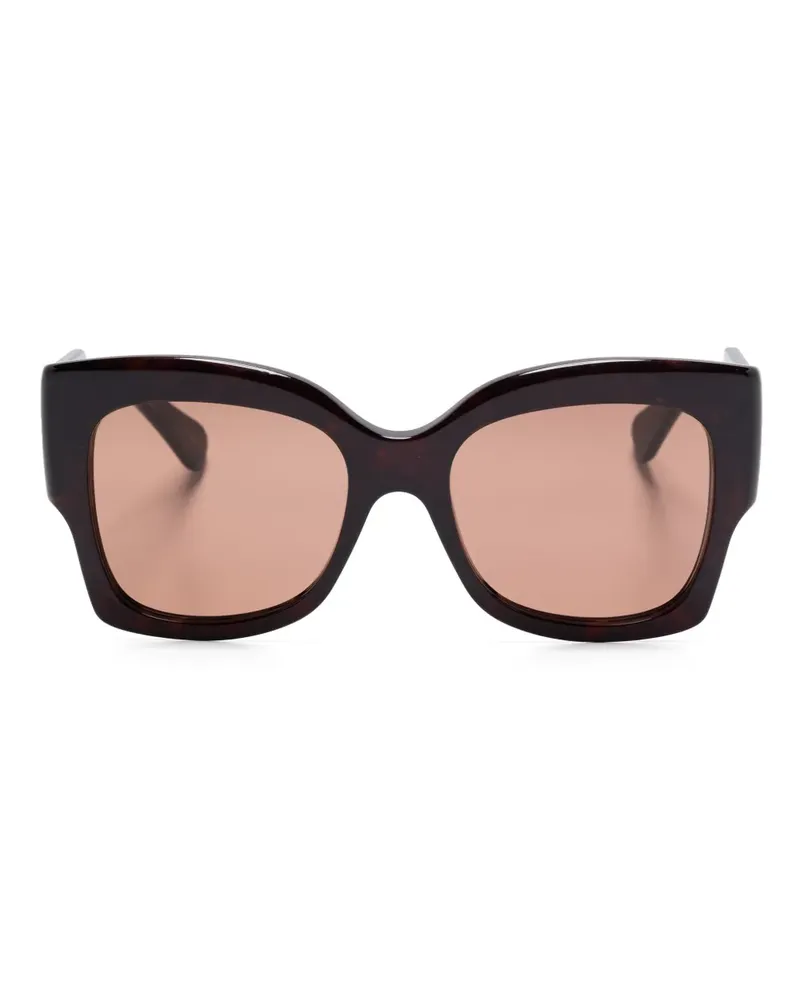 Chloé Sonnenbrille mit Cat-Eye-Gestell - Braun Braun