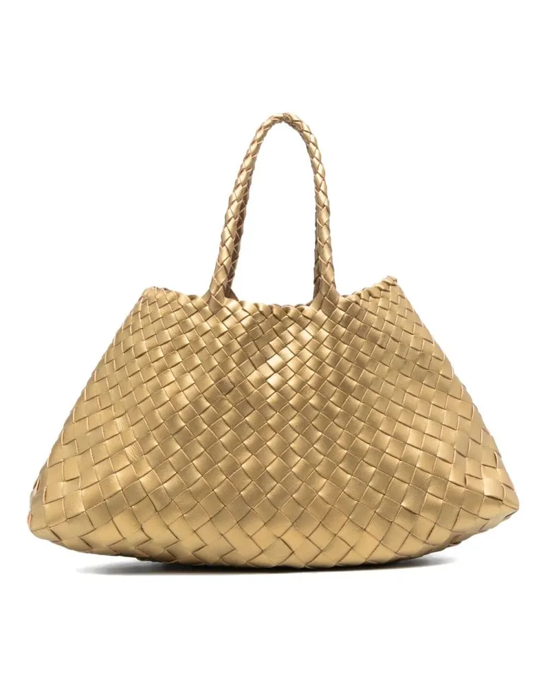 Dragon Diffusion Gewebter Santa Shopper - Gold Gold