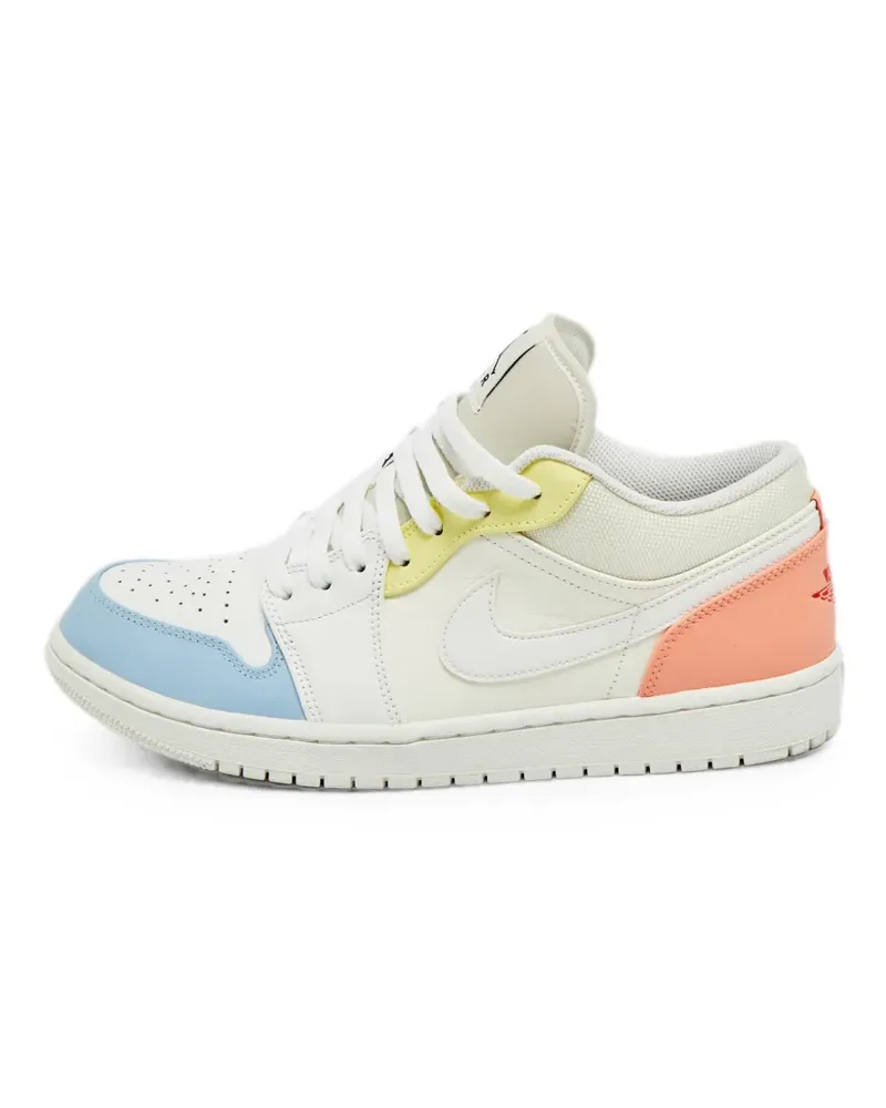 Jordan Air  1 To My First Coach lace-up leather sneakers - Nude Nude
