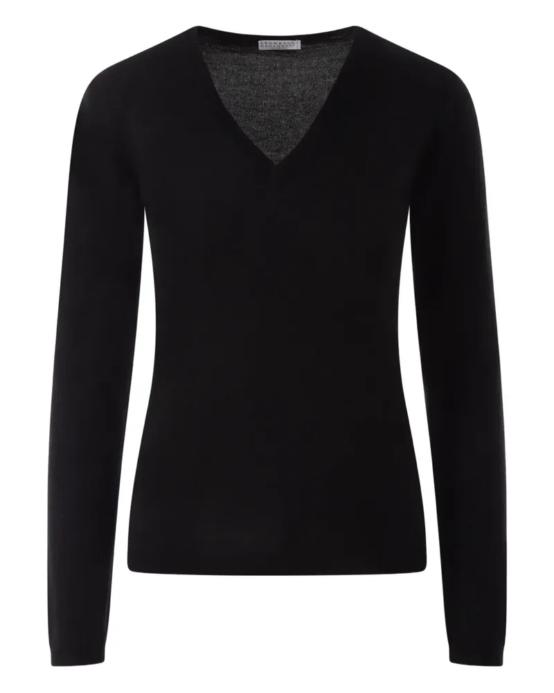 Brunello Cucinelli Pullover mit lockerem Schnitt - Schwarz Schwarz