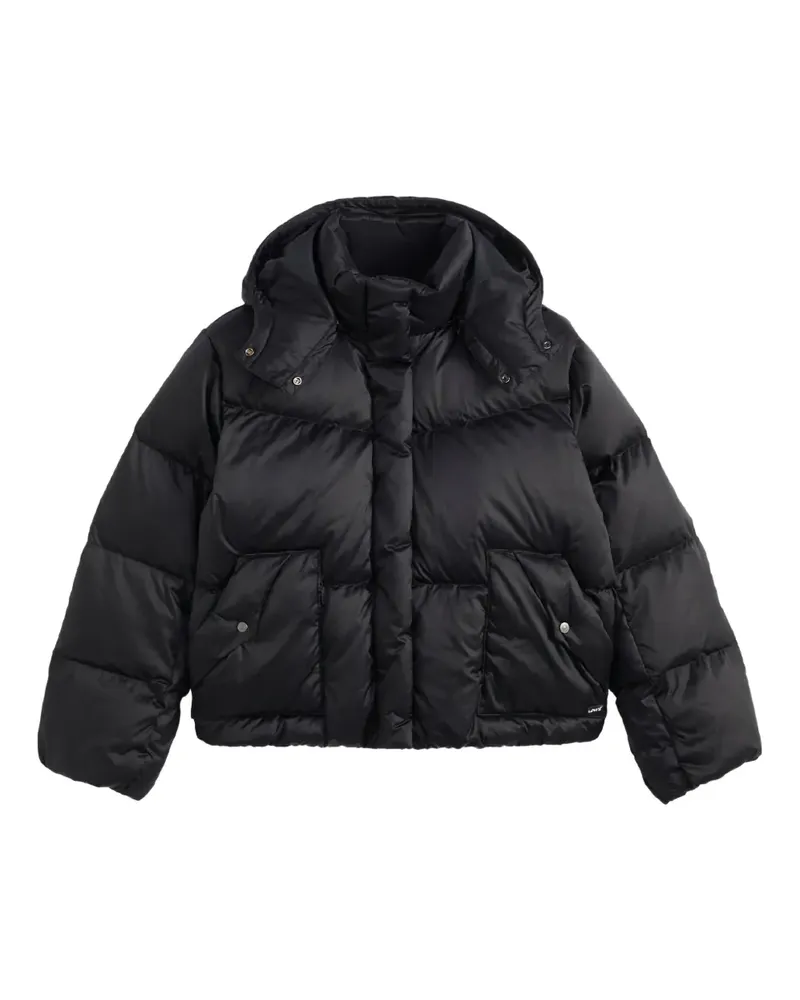 Levi's Bubble Kapuzenjacke - Schwarz Schwarz