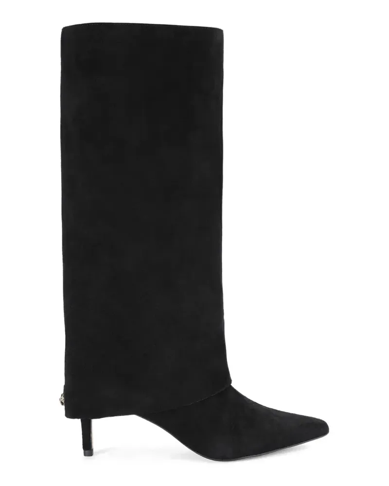 Kurt Geiger Mansion Fold Stiefel - Schwarz Schwarz