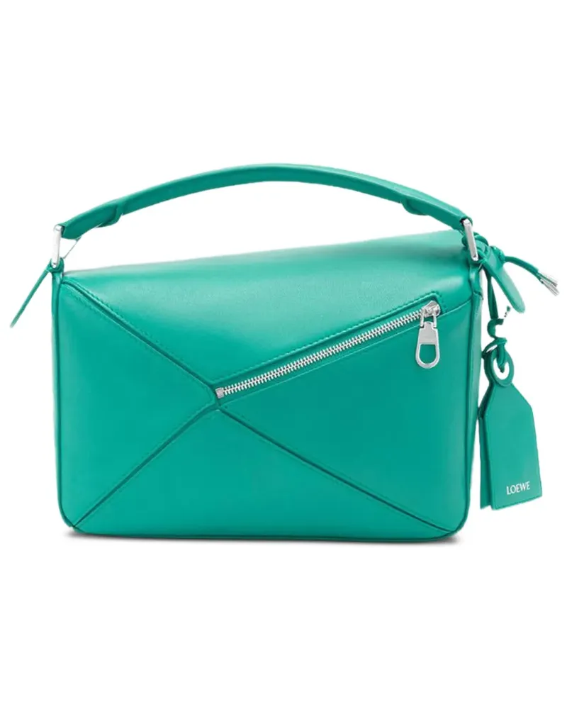 Loewe Geometrische Soft Puzzle Tote Bag - Blau Blau