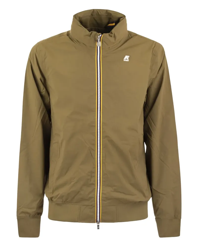 K-Way Amaury Jacke mit Reißverschluss - Braun Braun