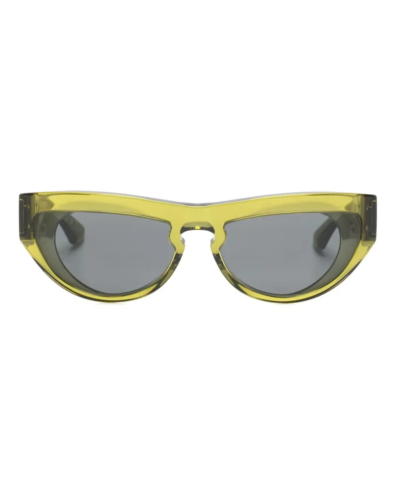Burberry Transparente Cat-Eye-Sonnenbrille - Grün Grün