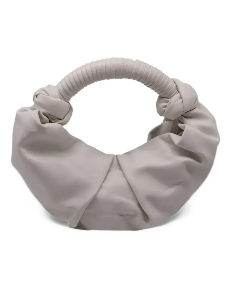 Simon Miller Lopsy knot-detail tote bag - Nude Nude
