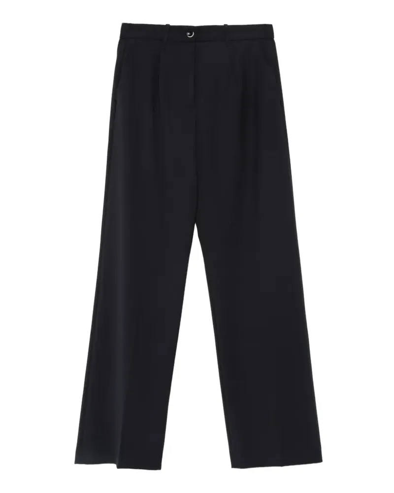 nine:inthe:morning Blenda Hose mit geradem Bein - Blau Blau