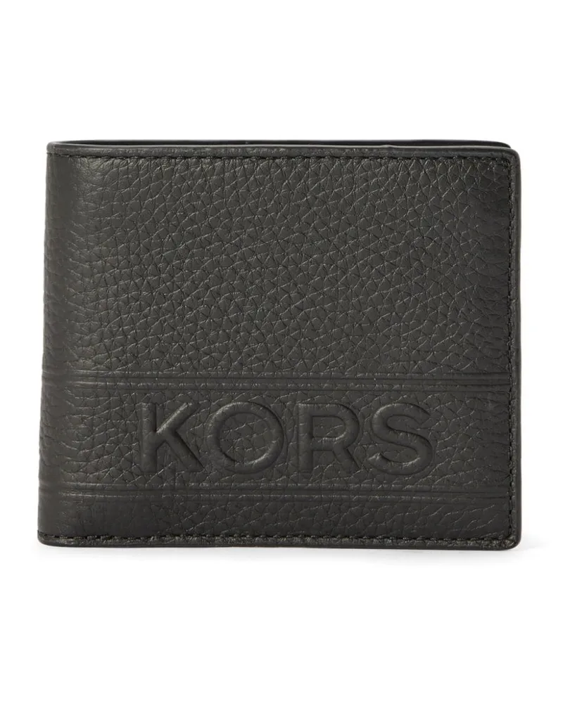 Michael Kors Hudson Portemonnaie - Schwarz Schwarz