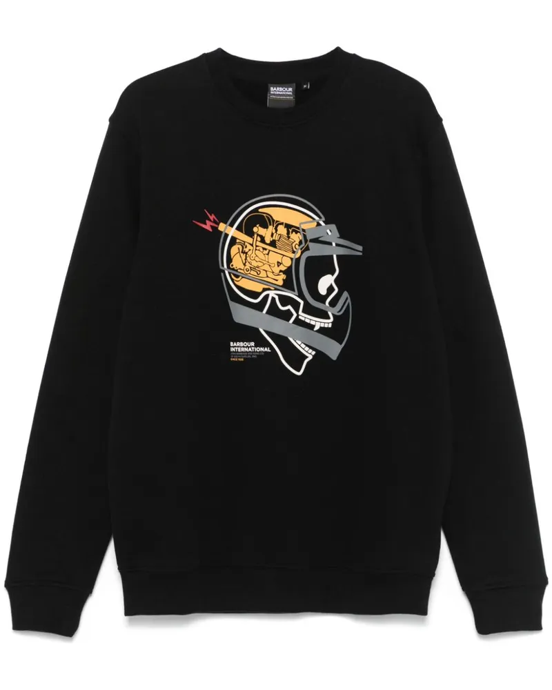 Barbour Vallis Sweatshirt - Schwarz Schwarz