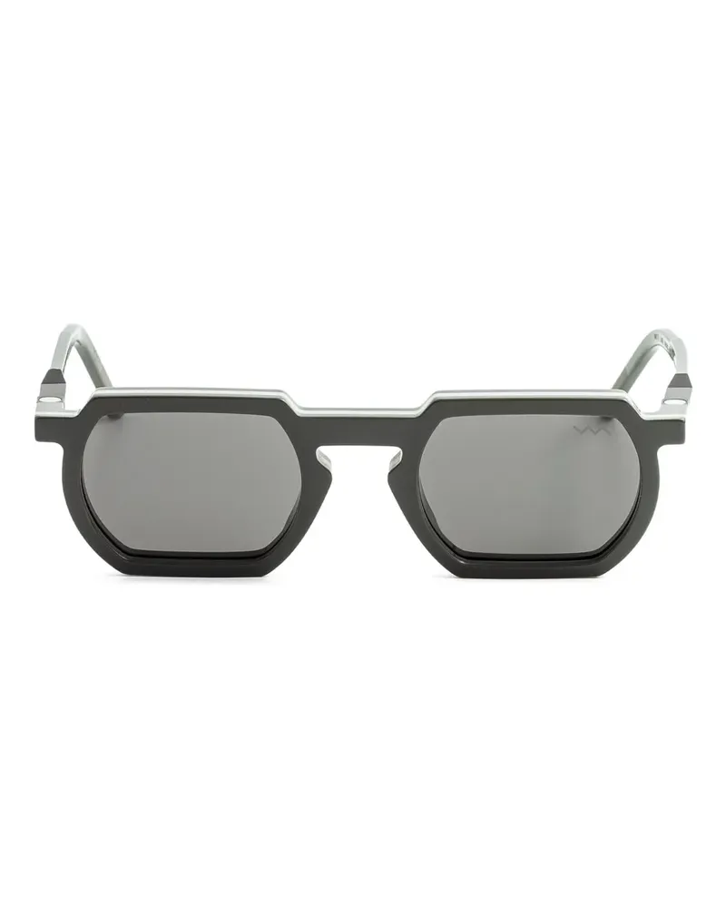 VAVA EYEWEAR Sonnenbrille mit eckigem Gestell - Grau Grau