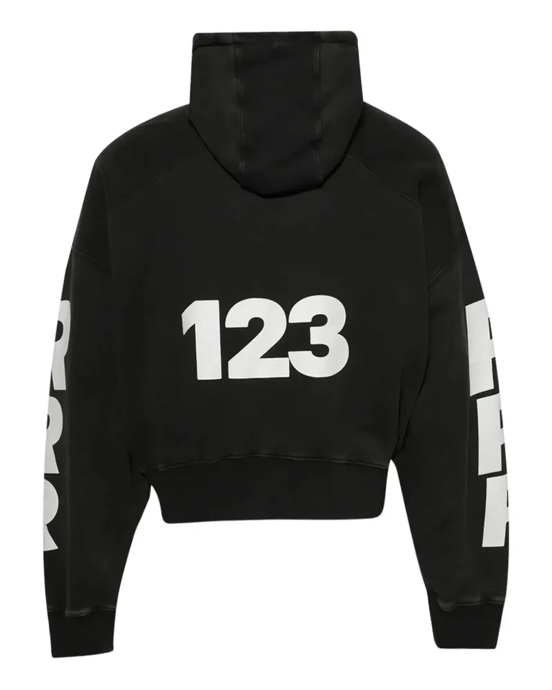 RRR123 Klassischer Hoodie - Schwarz Schwarz