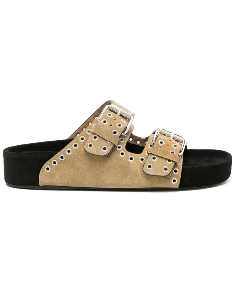 Isabel Marant Lennyo Sandalen - Nude Nude