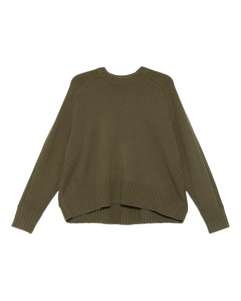 Eric Bompard Gerippter Pullover - Grün Grün