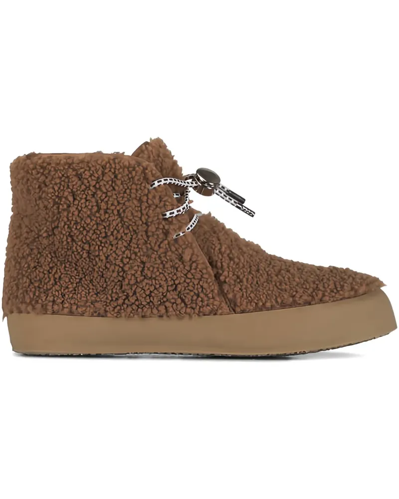 Le Monde Béryl Stiefeletten mit Shearling 27mm - Braun Braun