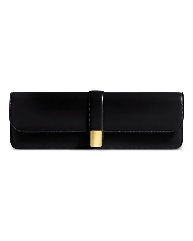 KHAITE Blake Clutch - Schwarz Schwarz