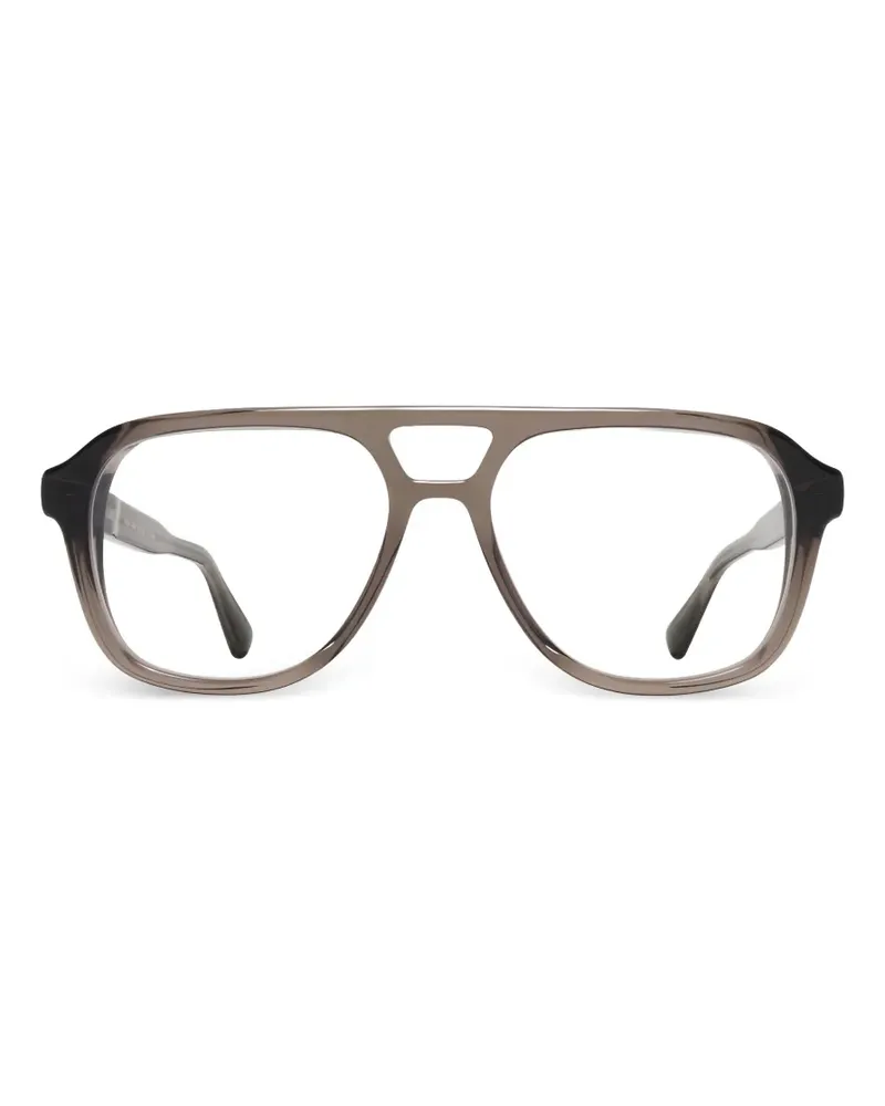 Mykita Brille mit rundem Gestell - Nude Nude