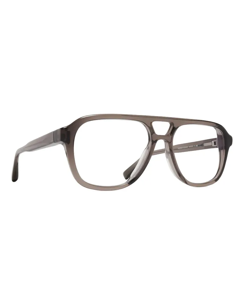 Mykita round-frame glasses - Grau Grau