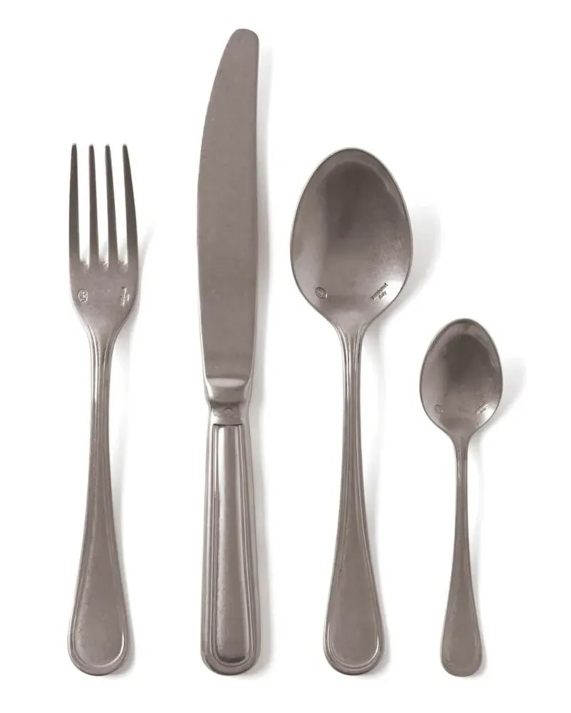 Sambonet Contour Besteck-Set (für sechs Personen) - Silber Silber