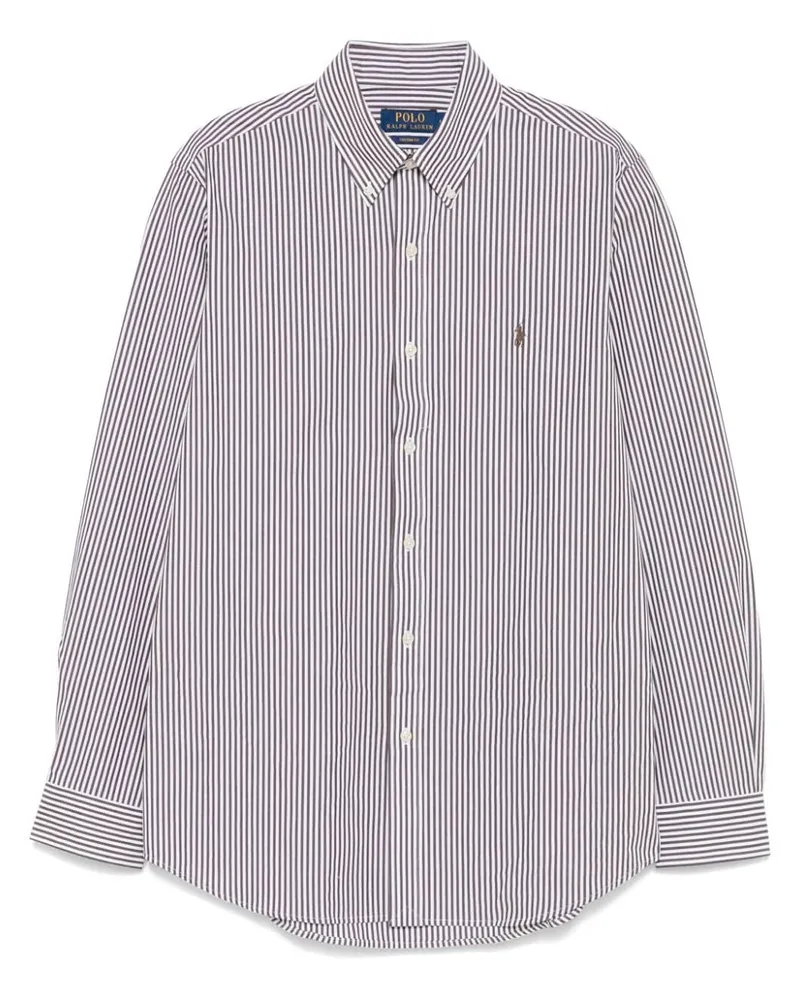 Ralph Lauren Gestreiftes Hemd - Braun Braun
