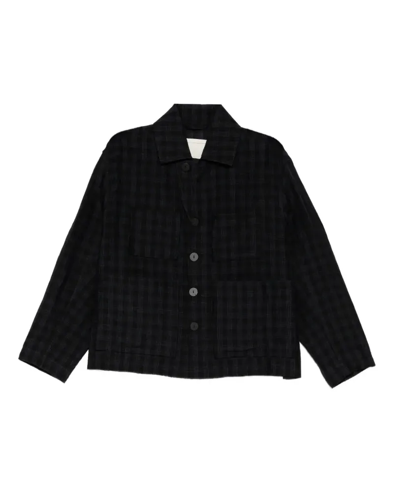 Toogood Magician check-pattern jacket - Schwarz Schwarz