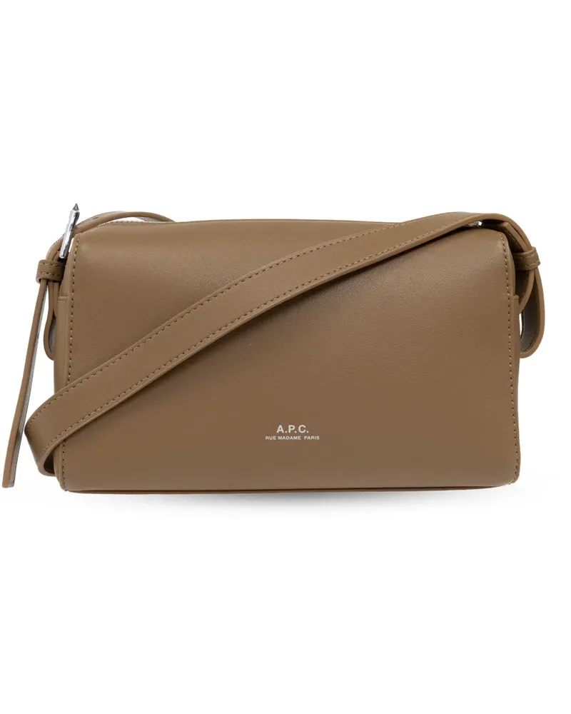 A.P.C. Nino Kameratasche - Braun Braun