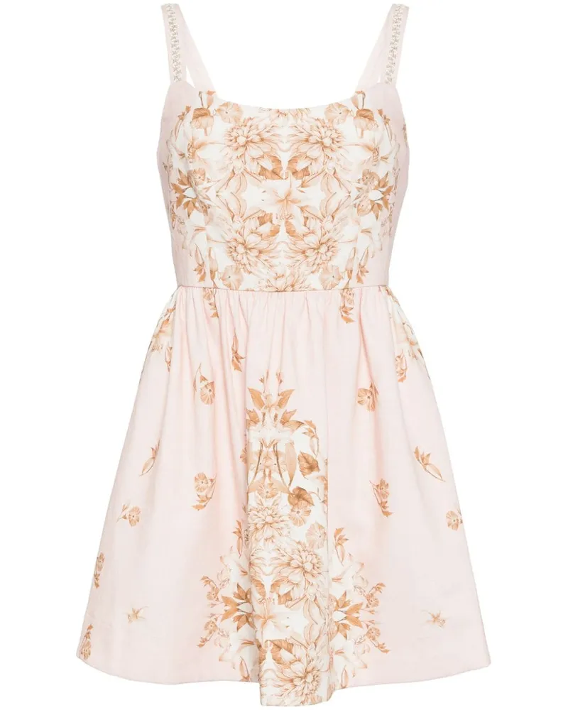 Sachin & Babi Samira Kleid mit blumigem Print - Rosa Rosa