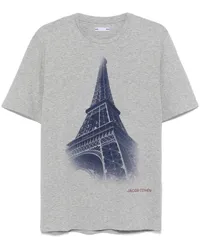 Jacob Cohën Gran Tour Paris T-Shirt Grau