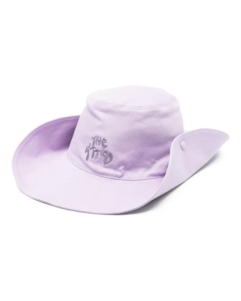 ATTICO Hut mit breiter Krempe - Violett Violett