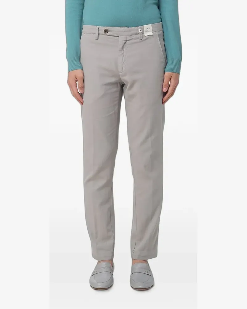 MYTHS Ice Cotton chino trousers - Grau Grau