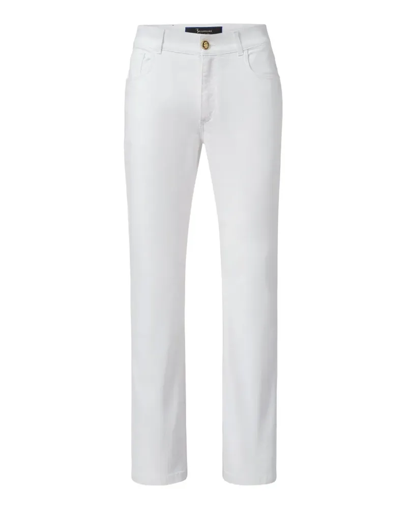 Billionaire logo-patch trousers - Weiß Weiß