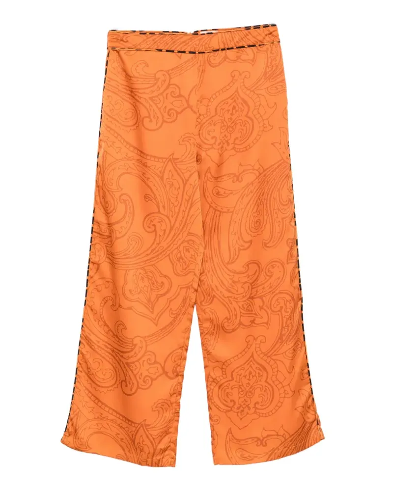 Twin-Set Hose mit Reißverschluss - Orange Orange