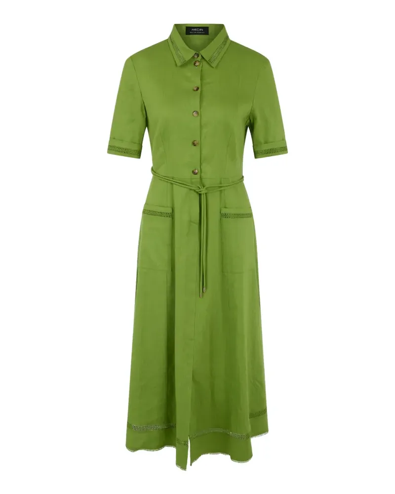 Marc Cain short slevee midi dress - Grün Grün
