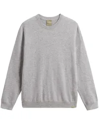 Woolrich Kaschmirpullover mit rundem Ausschnitt Grau