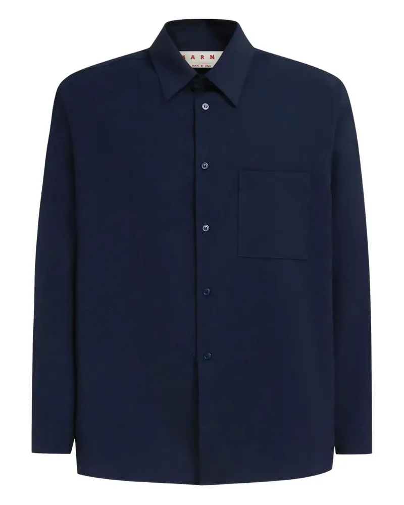 Marni Langärmeliges Hemd - Blau Blau