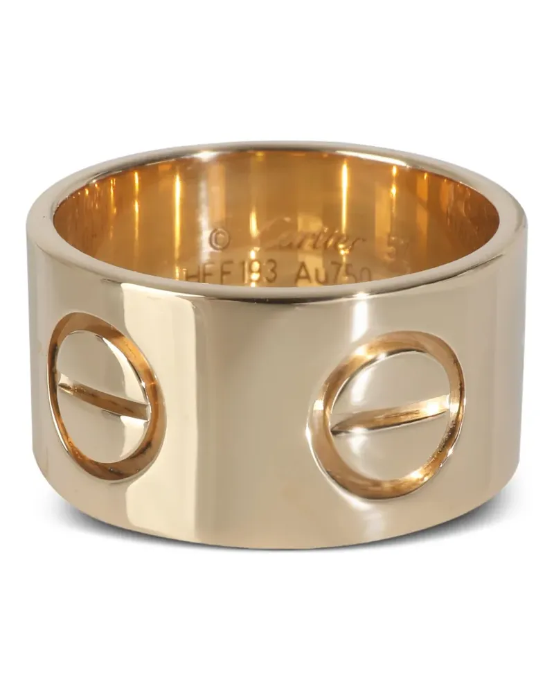 Cartier 18kt Model Love Gelbgoldring Gold