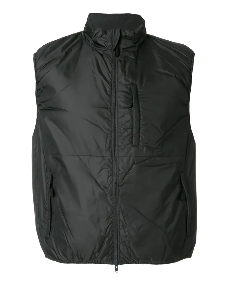 ASPESI Gefütterte Weste mit Stehkragen - Schwarz Schwarz