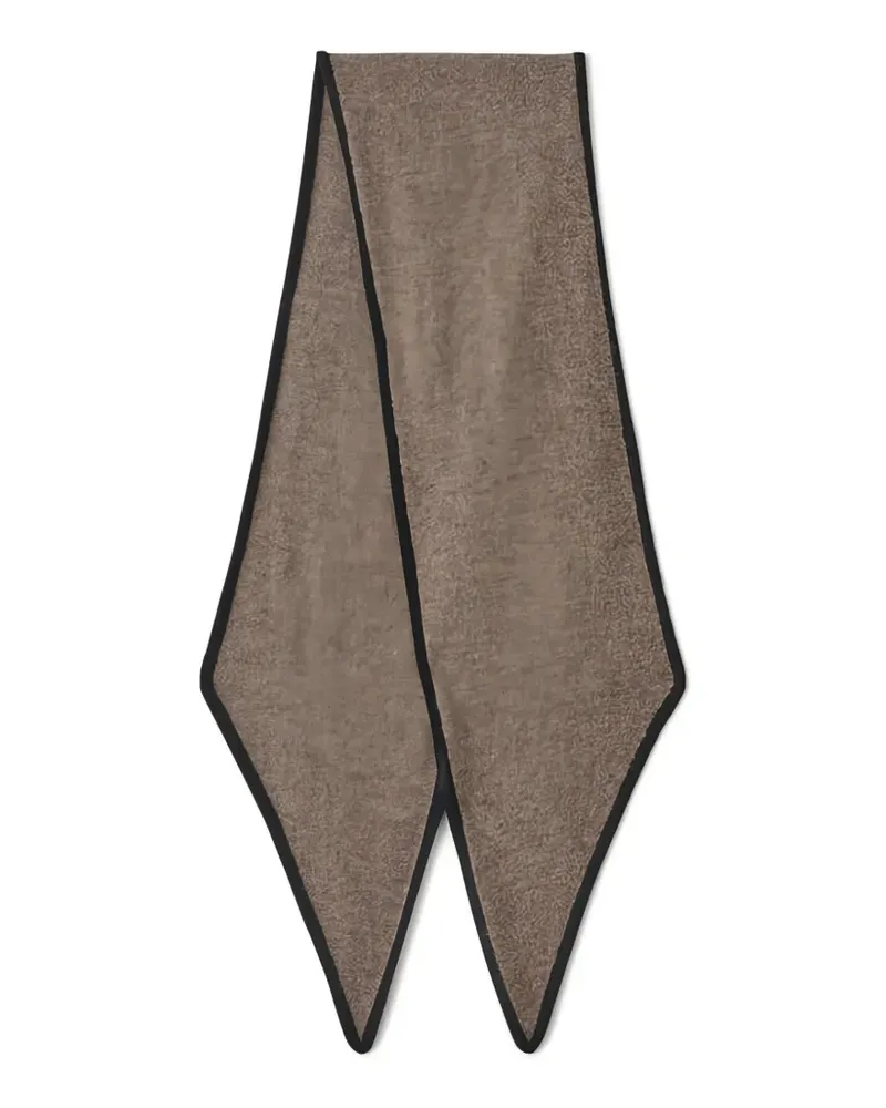 Lisa Yang The Chelsea scarf - Nude Nude