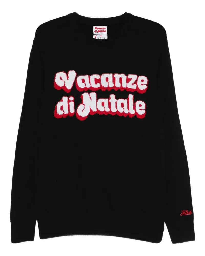 MC2 Saint Barth Vacanze Di Natale Pullover - Schwarz Schwarz