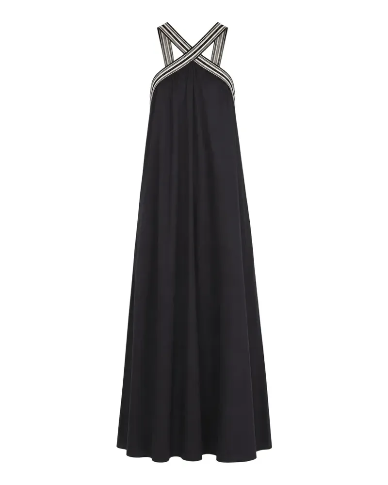 Gaudi Ärmelloses Maxikleid - Schwarz Schwarz