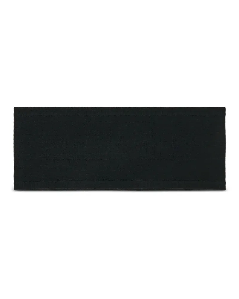 Totême ribbed hairband - Schwarz Schwarz