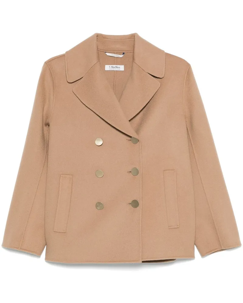 Max Mara Margot Mantel - Nude Nude