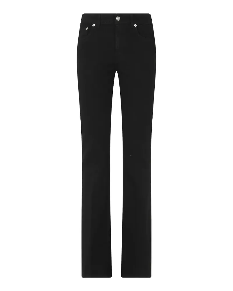 Dondup mid-rise straight-leg jeans - Schwarz Schwarz