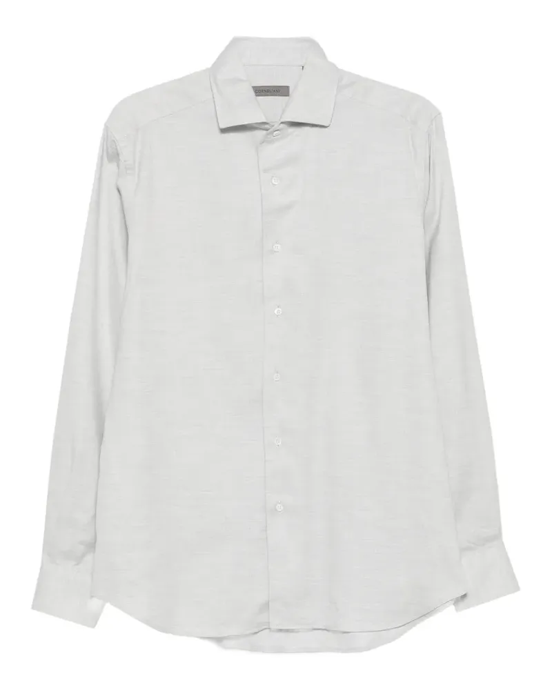 Corneliani Klassisches Hemd - Grau Grau