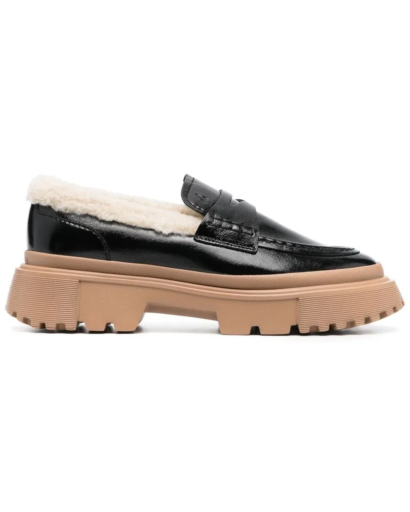 Hogan H629 Loafer - Schwarz Schwarz