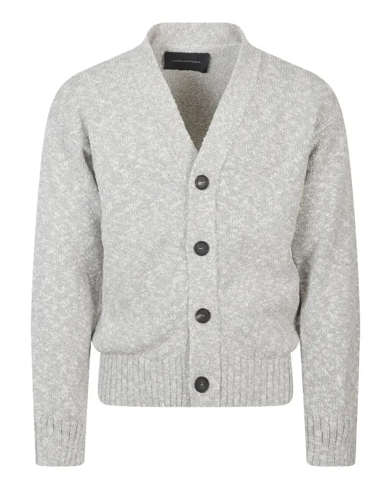 Tagliatore V-neck cardigan - Grau Grau