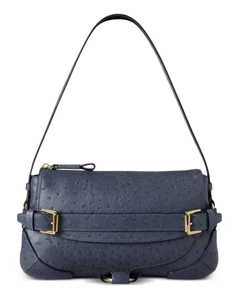 Mulberry Lennox Schultertasche mit Schnalle - Blau Blau