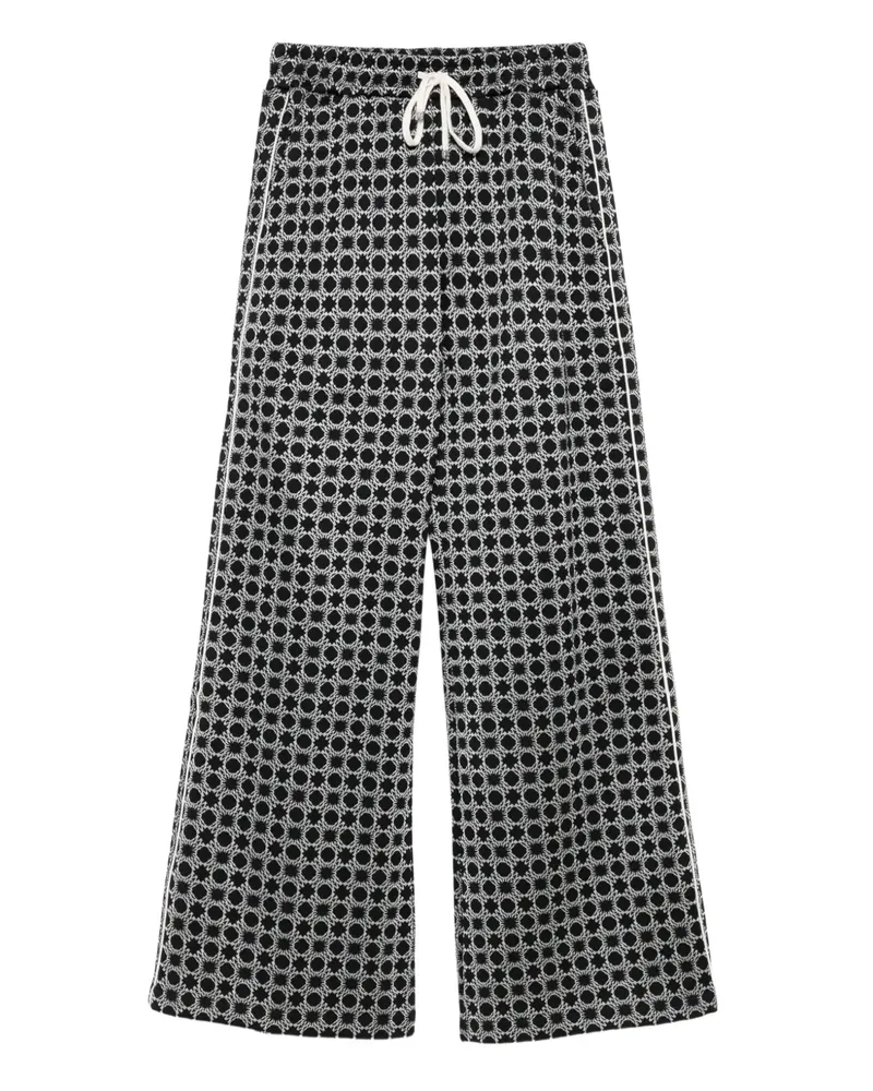 Amiri Hose mit geometrischem Muster - Schwarz Schwarz